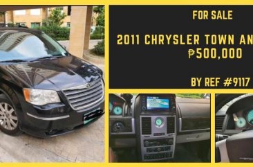 Selling Black Chrysler Town And Country 2011 in Caloocan