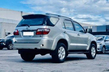 Silver Toyota Fortuner 2010 for sale in Automatic