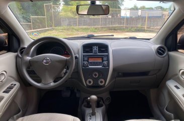 Beige Nissan Almera 2016 for sale in Las Pinas