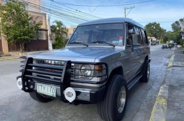 Silver Mitsubishi Pajero 1994 for sale in Las Piñas