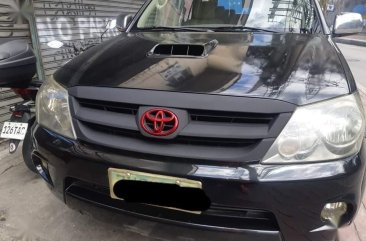 Selling Black Toyota Fortuner 2007 in Rodriguez