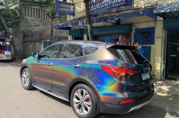 Sell Grey 2013 Hyundai Santa Fe in Cebu City