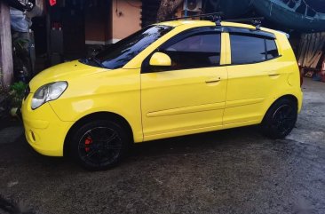 Selling Yellow Kia Picanto 2008 in Caloocan