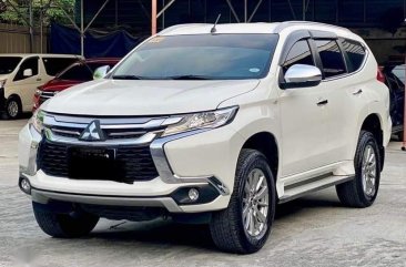 Pearl White Mitsubishi Montero 2019 for sale in Manual