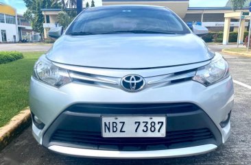 Pearl White Toyota Vios 2015 for sale in Subic