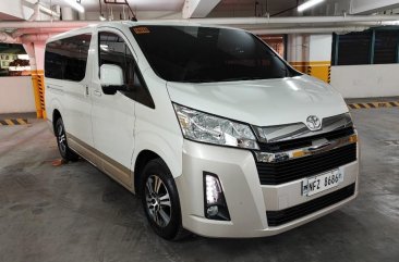Pearl White Toyota Hiace 2020 for sale in Automatic