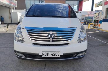 Pearl White Hyundai Starex 2016 for sale in Quezon 