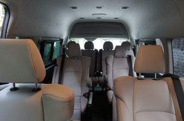 Pearl White Toyota Hiace 2018 for sale in Pasig 