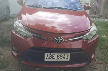 Red Toyota Vios 2015 for sale in Quezon