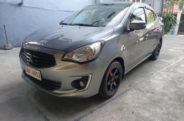 Silver Mitsubishi Mirage G4 2017 for sale in Manual