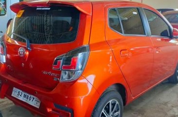 Selling Orange Toyota Wigo 2021 in Quezon