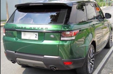 Green Land Rover Range Rover 2015 for sale in Mandaluyong 