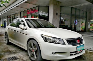 White Honda Accord 2008 for sale in Mandaluyong