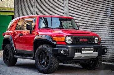 Red Toyota FJ Cruiser 2016 for sale in Mandaluyong