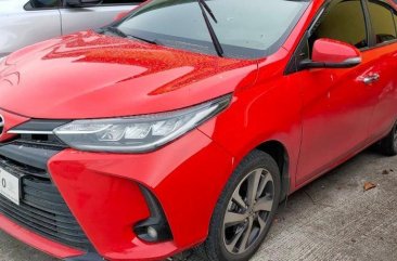 Selling Red Toyota Vios 2021 in Quezon