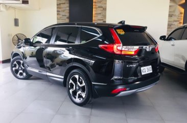 Selling Black Honda Cr-V 2018 in Quezon City