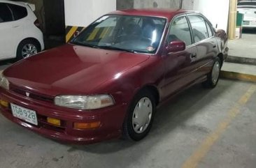 Red Toyota Corolla 1992 for sale in Las Piñas