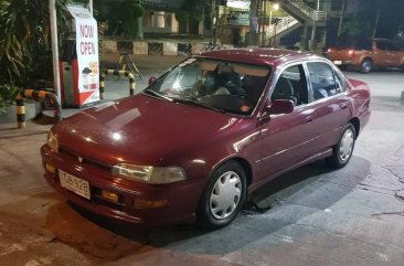 Red Toyota Corolla 1992 for sale in Las Piñas