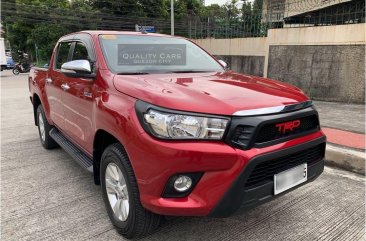 Sell Red 2017 Toyota Hilux in Quezon City