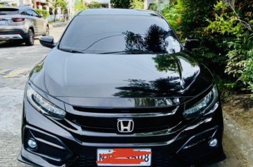 Selling Black Honda Civic 2017 in Las Piñas