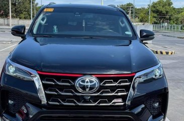 Black Toyota Fortuner 2021 for sale in Angeles