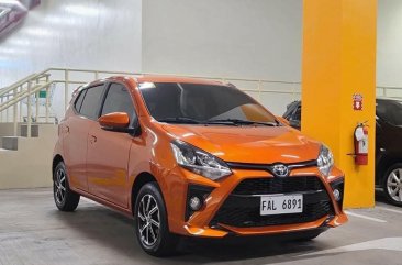 Selling Orange Toyota Wigo 2021 in Marikina