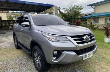Silver Toyota Fortuner 2016 for sale in Manual