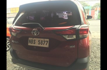 Sell Red 2019 Toyota Rush MPV at Automatic