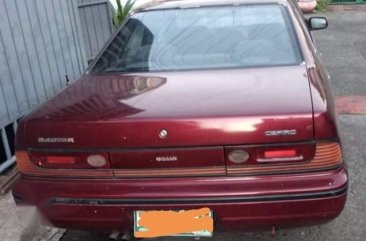 Selling Red Nissan Cefiro 1990 in Caloocan