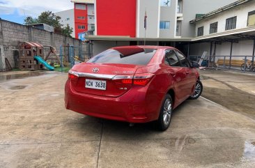 Red Toyota Corolla Altis 2017 for sale 