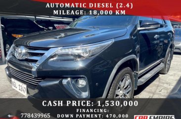 Black Toyota Fortuner 2020 for sale in Las Pinas