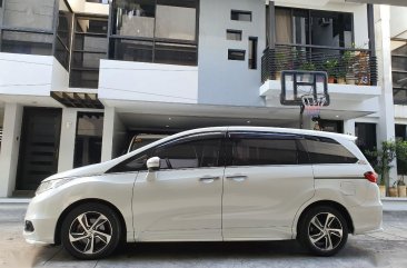 White Honda Odyssey 2016 for sale in Quezon