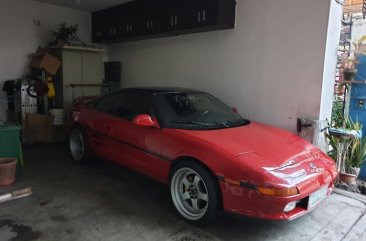 Red Toyota Mr2 1990 for sale