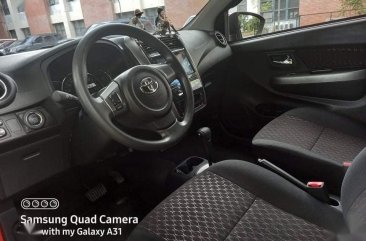 Selling Orange Toyota Wigo 2021 in Quezon City