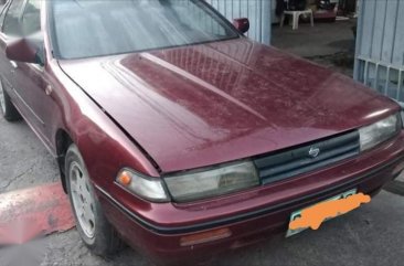 Selling Red Nissan Cefiro 1990 in Caloocan