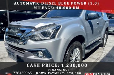 Silver Isuzu MU-X 2018 for sale in Las Pinas