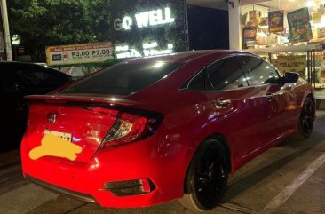 Red Honda Civic 2018 for sale