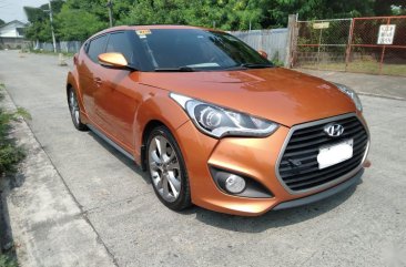 Selling Orange Hyundai Veloster 2017 in Muntinlupa