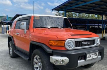 Sell Orange 2014 Toyota Fj Cruiser in Pasay