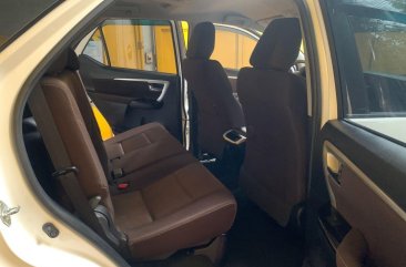 Pearl White Toyota Fortuner 2018 for sale in San Juan