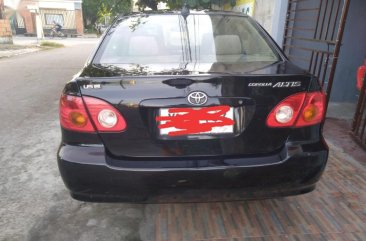 Black Toyota Corolla Altis 2003 for sale in Angeles 