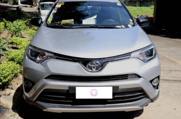 Silver Toyota Rav4 2017 for sale in Muntinlupa