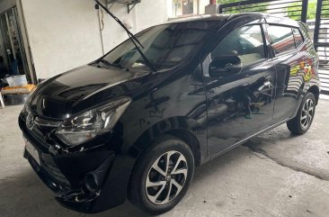 Selling Black Toyota Wigo 2020 in Quezon City