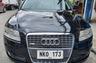 Black Audi A6 2009 for sale in Nasugbu