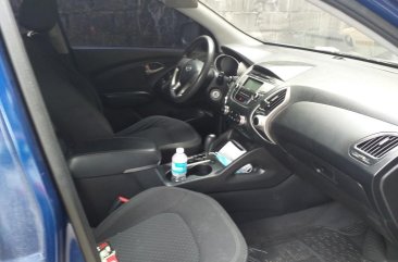 Blue Hyundai Tucson 2013 for sale in Quezon City