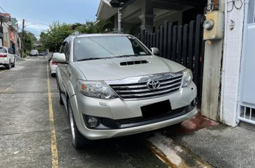 Sell Silver 2013 Toyota Fortuner in Marikina