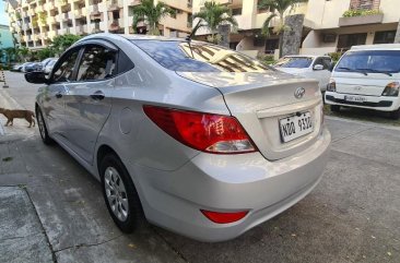 Silver Hyundai Accent 2016 for sale in Mendez