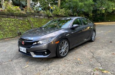 Grey Honda Civic 2016 for sale in Quezon City