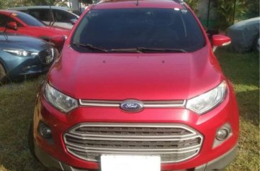Red Ford Ecosport 2015 at 60001 for sale