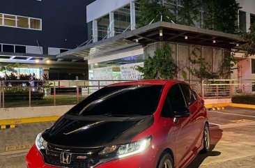 Red Honda Jazz 2018 for sale in Quezon City